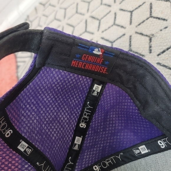 COLORADO ROCKIED GRAY BILL PURPLW MESH HAT W ADJUSTABLE CLOSURE, OSFM - Picture 9 of 10